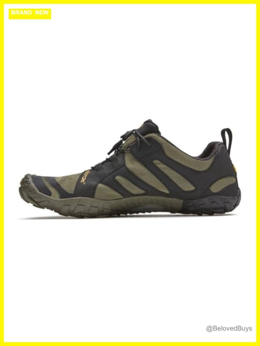 Vibram FiveFingers V-Run Barefoot Road Running Shoes Breathable Mesh Speed Lace
